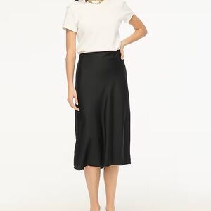 J Crew Pull On Slip Skirt